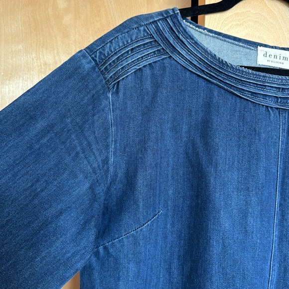 Denim Dress by Ellison - Picture 3 of 5